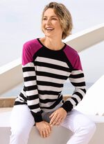 Trui met raglan-look mouwen 