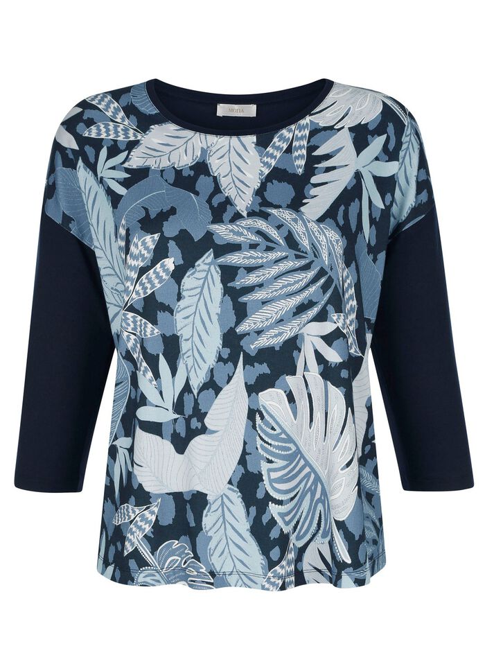 Shirt met 3/4-mouwen 