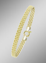 Elegante 3-rijige koordkettingarmband 