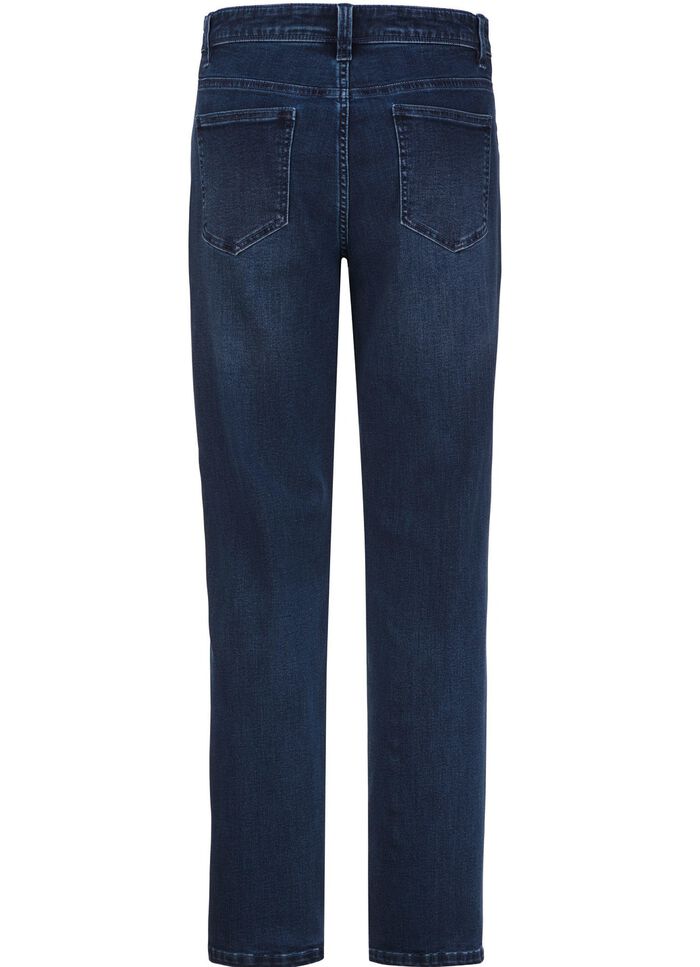 Comfortabele super stretch jeans in 3 kleuren DONKERE JEANS