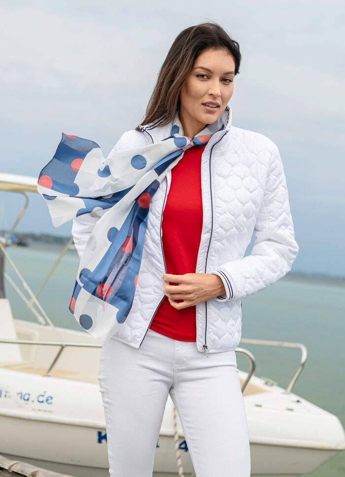 Jas met uienquilting 