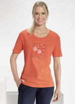 Shirt van “LPO” in 3 kleuren MANDARIJN