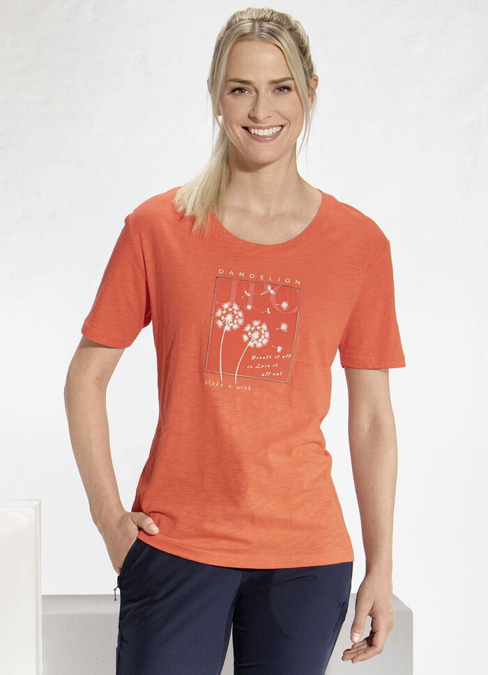 Shirt van “LPO” in 3 kleuren MANDARIJN