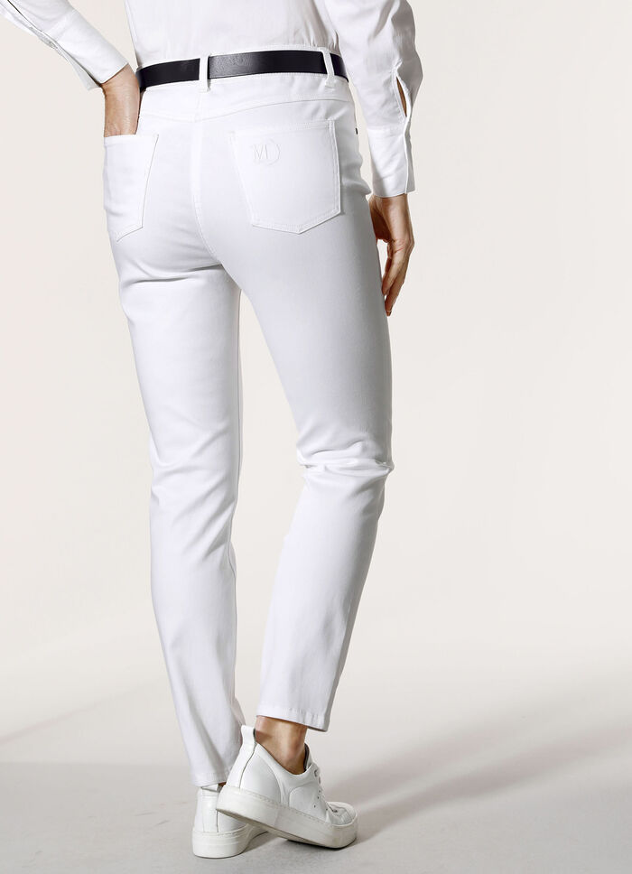 Broek in 5-pocketvorm WIT