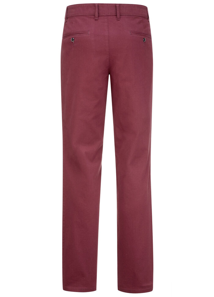 Broek DONKERROOD