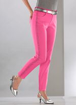 Elegante jeans met effectieve strasssteentjes 