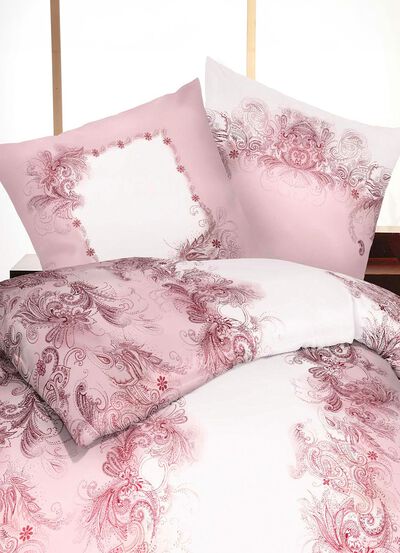 Gemakkelijk te strijken beddengoedset met ritssluiting 