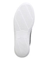 ELENA EDEN sneakers gemaakt van lakleer met elegante metalen sieraden ZWART