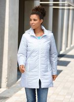 Jas met een opvallend minimalistisch design 