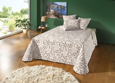 Hoogwaardige sprei met lintbinding 