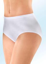 Mey drie-pack slip met elastische tailleband WIT