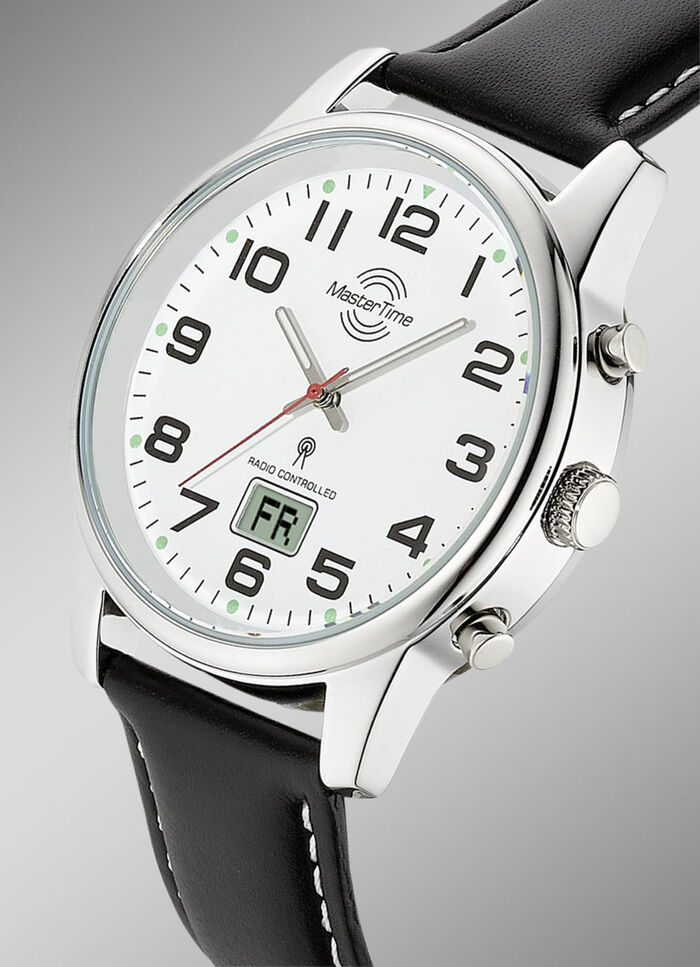 Master Time leren herenhorloge 