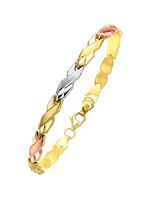 Driekleurige armband 