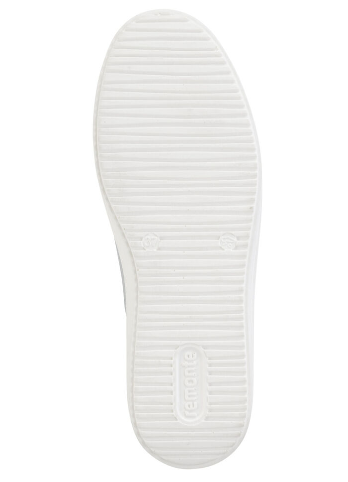 Remonte sneakers met kleurrijke vetersluiting BLAUW-WIT