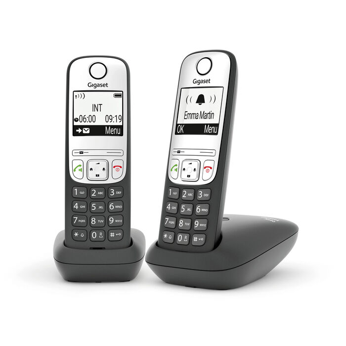 Draadloze telefoon Gigaset A690 Duo ZWART