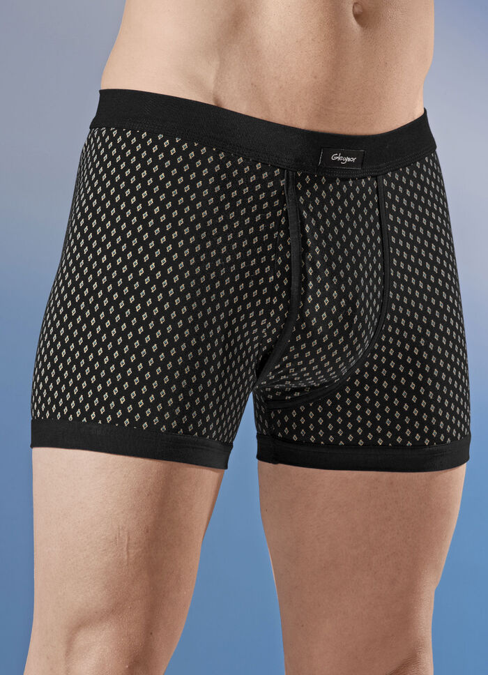 Vierpack onderbroeken, all-over patroon 