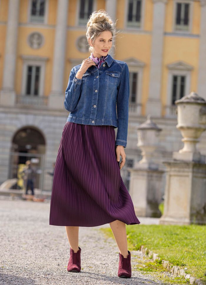 Rok in een comfortabele pull-on stijl 