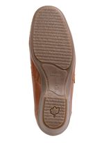 ELENA EDEN mocassin draver met luchtige openingen COGNAC