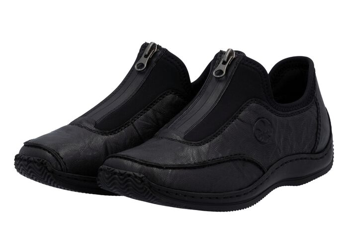 Rieker, klassieke damespantoffels, met rits 