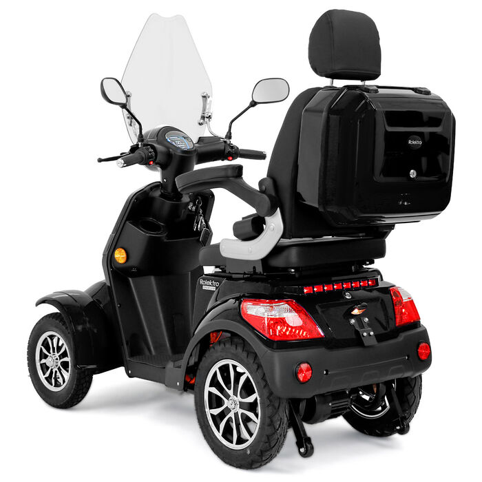 Rolektro Battery Quad - Duurzaam, mobiel onderweg ZWART