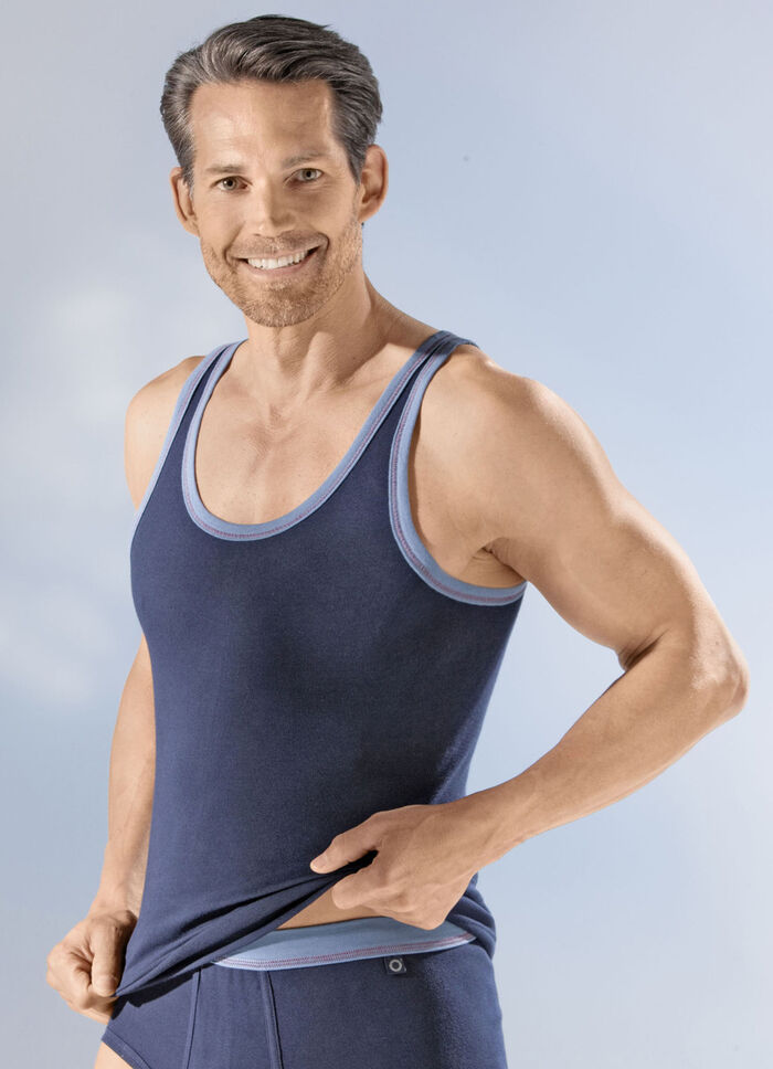 Pfeilring, set van twee sportjacks gemaakt van fijne rib