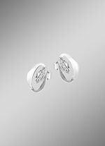 Moderne oorstekers met zirkonia 