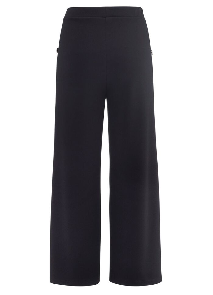 Culotte met decoratieve knopen 