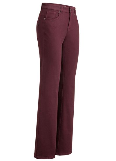 Magic-jeans met modieuze wijde pijpen 