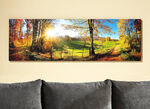 Hoogwaardige kunstdruk “Magisch landschap in de herfst” 