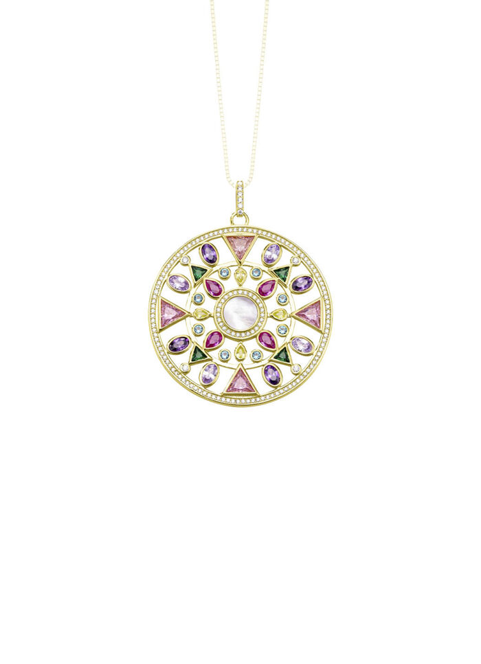 Elegante hanger met echte abalone parelmoer 