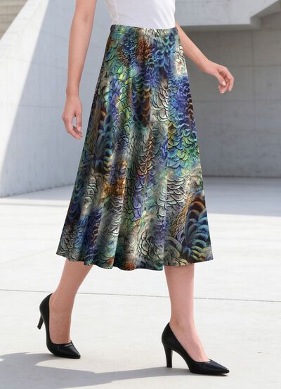 Rok in comfortabele slip-on-stijl 