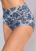 Set van vier slips met kantlook 