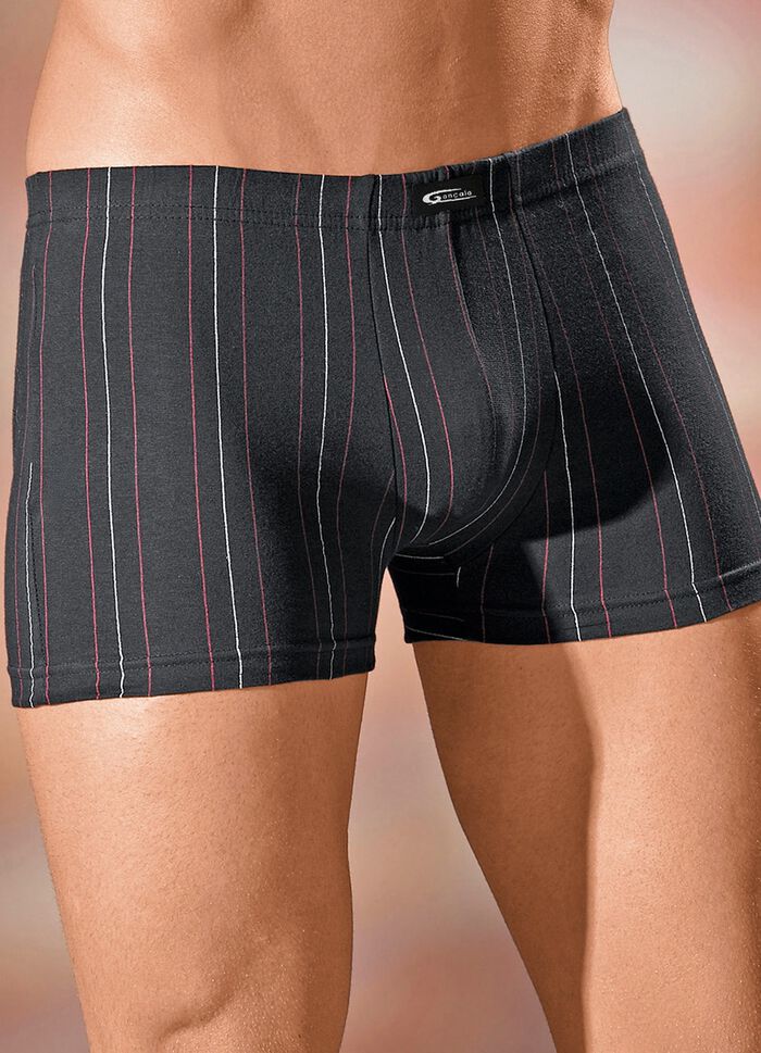 Set van vier broeken met een gestreept dessin 