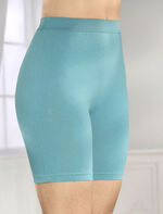 Set van vier lange broeken met elastaan 