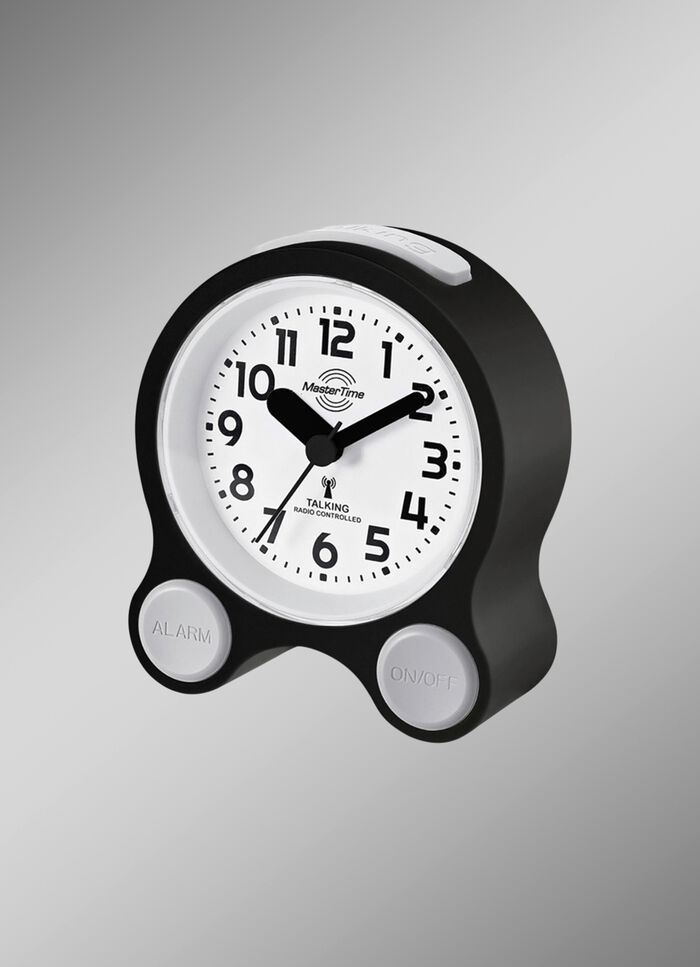 Radiowekker Master Time MTC-71031-12B met spraakfunctie 