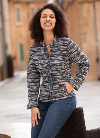 Boucl&eacute; blousejasje 