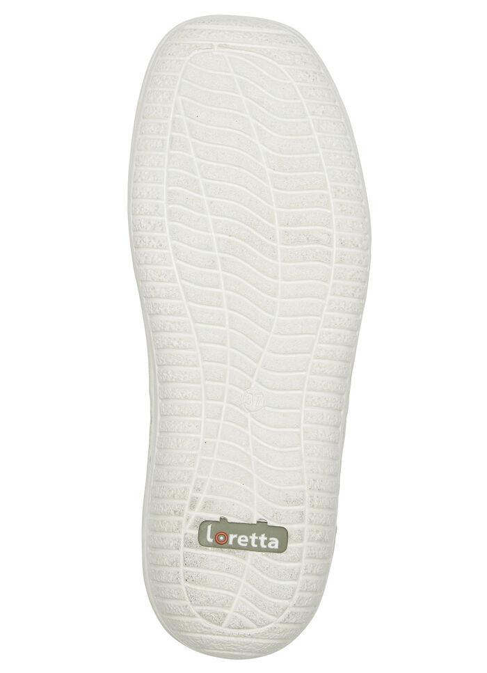 ELENA EDEN pantoffels van schaduwrijk nappaleer MARINE