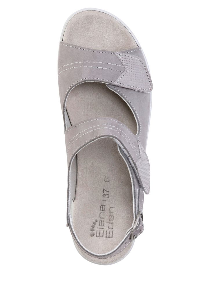ELENA EDEN, comfortabele damessandalen, breedte G, met uitneembaar voetbed 