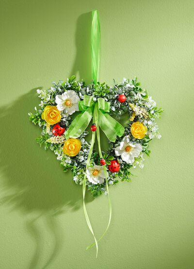 Buxushart met lieveheersbeestjes 