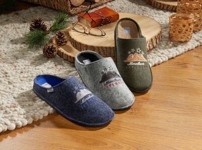 Comfortabele herenpantoffels 