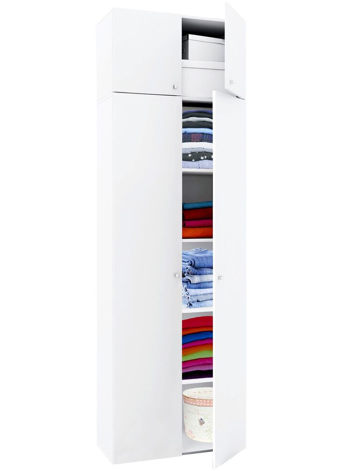 Meubelset met individueel inzetbare elementen WIT