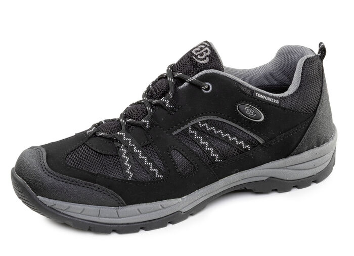 Ademende herensneakers met klimaatmembraan ZWART-GRIJS