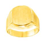 Klassieke herenring, geschikt voor gravures 