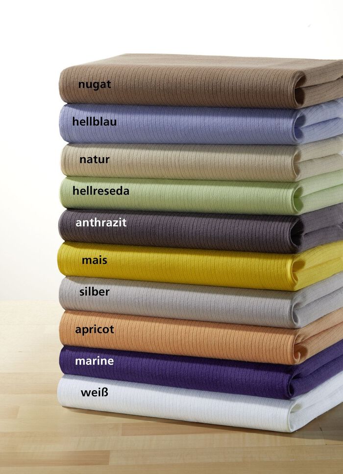 Hoeslakens met Sanfor-afwerking MARINE