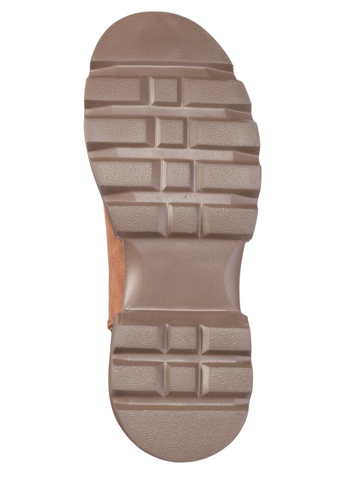 Andrea Conti, klassieke dameslaarzen, met binnenrits BRUIN