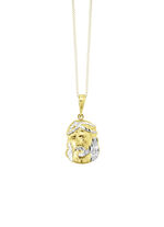 Diamant vergulde hanger 