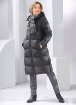 Functionele jas met vaste capuchon 