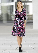 Jurk in trendy wikkellook 