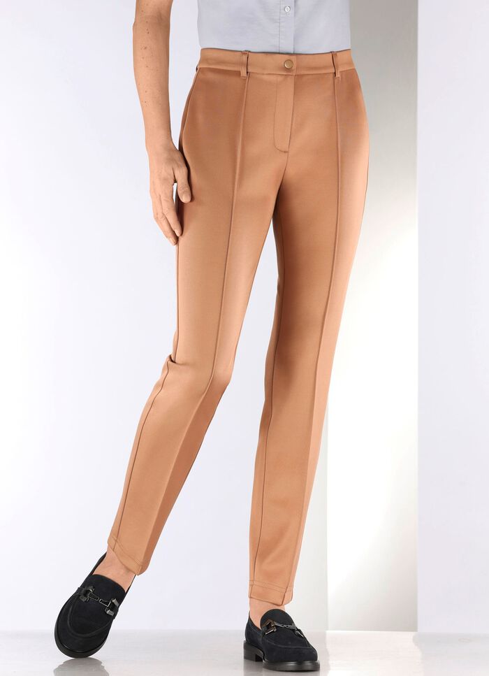 Elegante glanzende broek 