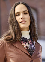 Sjaal met fantasiedessin 